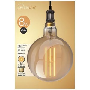 STATUS LED G200 ES 8W=60W DIM FIL. GOLD TINT
