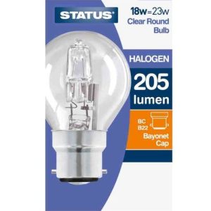 STATUS 18=23W=205L GOLFBALL BC CL ECO-HALOGEN