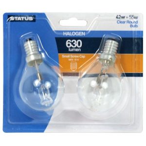 STATUS SGB42SES 42W=55W SES HALOGEN GOLFBALLPK2