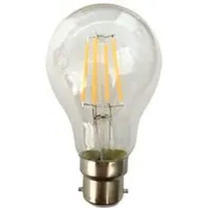 STATUS LED FILAMENT GLS 7W=60W BC DIMMABLE CLEAR WARM WHITE CLAM