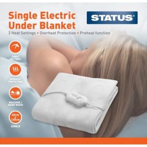 STATUS SINGLE ELECTRIC UNDER BLANKET-