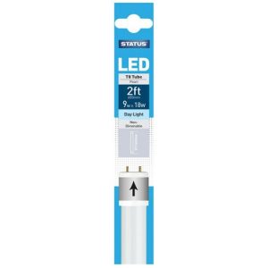 STATUS LED TUBE T8 2FT 9W 750LM 4000K