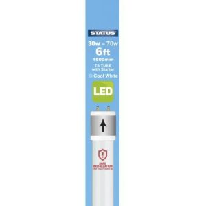 STATUS LED TUBE T8 6FT 30W 2900LM. 4000K