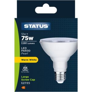 STATUS LED PAR30 12W=1000L=115W W ES W/W 95MM