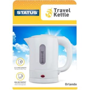 STATUS ORLANDO 0.5LITRE DUAL VOLTAGE TRAVEL KETTLE