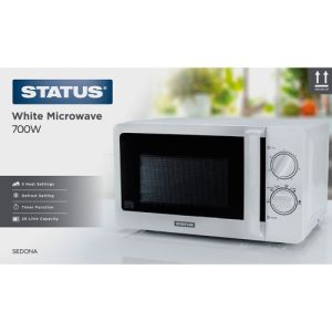 STATUS 700W 20 LITRE MICROWAVE WHITE