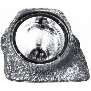 STATUS AUGUSTA SOLAR LARGE ROCK LIGHT - WHITE 3PK