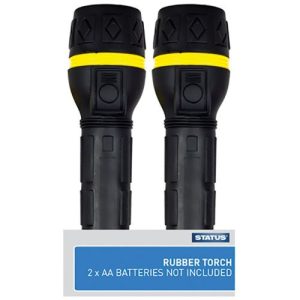 STATUS BLACK RUBBER TORCH - 10PK
