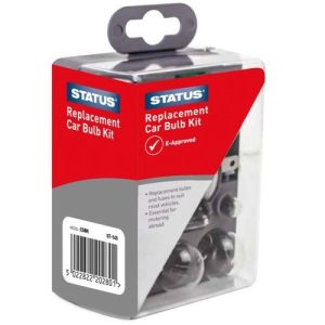 STATUS KIT OF SPARE CAR LAMPS AND FUSES