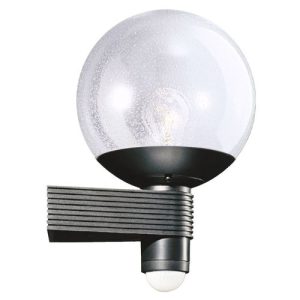 STEINEL OUTDOOR SENSOR LIGHT L 400 S BLACK