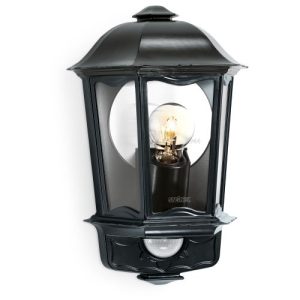 STEINEL OUTDOOR SENSOR LIGHT L 190 S BLACK