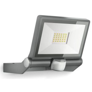 STEINEL BLACK 11.8W LED FLOOD C/W SENSOR