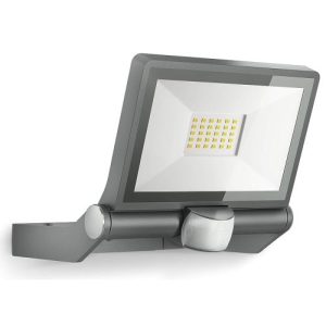 STEINEL WHITE 11.8W LED FLOOD C/W SENSOR