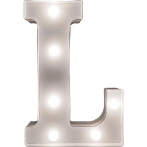 ST HELENS BATTERY OPERATED LIGHT UP LETTER L