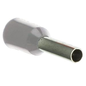 SWA 2.5MM GREY BOOTLACE FERRULES(100)