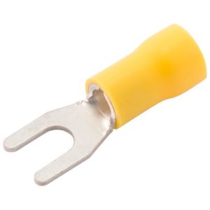 SWA 3.7MM YELLOW FORK TERMINALS