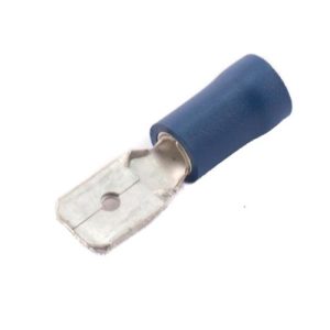 SWA 6.3MM BLUE MALE TERMINALS