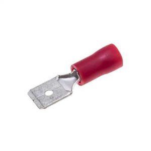 SWA 6.3MM RED MALE TERMINALS
