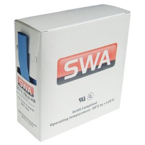 SWA HEAT SHRINK 2:1 3.2MM CLEAR PER MTR