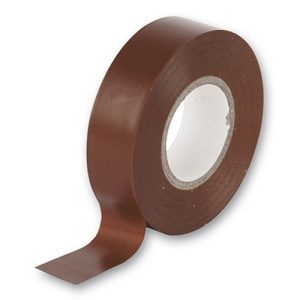 20MTS PVC TAPE BROWN