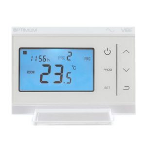 OPTIMUM VIBE RF 5/2 OR 7-DAY PROGRAMMABLE ROOM THERMOSTAT FOR COMBI BOILER (BOILER PLUS COMPATIBLE)