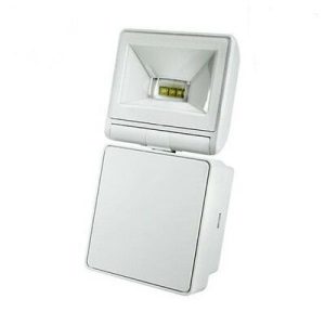 TIMEGUARD (NOT WIRED) 10W LED WHITE FLOODLIGHT