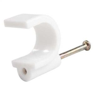 TOWER ROUND CLIPS WHITE 16.0MM (BOX 50)