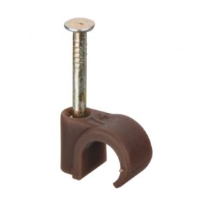 TOWER ROUND PLUS CLIPS BROWN 6-7MM