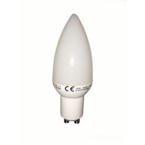TP24 L1 LED 5W W/W GU10 OPAL CANDLE