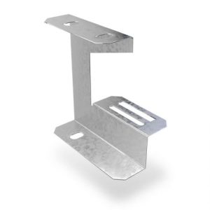 TRENCH HOOK ON MOUNTING PLATE FOR BASKET TRAY