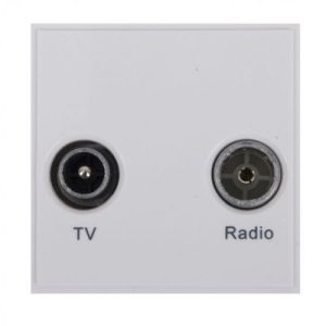 TV/FM 2 MODULE WHITE