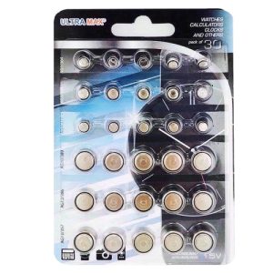 30PK MIXED WATCH BATTERIES