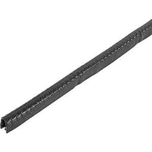 UNICRIMP 3M GROMMET STRIP EDGE TRIM ROLL - BLACK