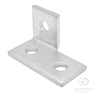 UNISTRUT  2+1 HOLE LEFT FITTING HG