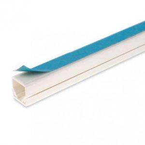 UNIVOLT 16X16MM SELF ADHESIVE TRUNKING (2MTR) 30PK