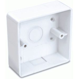 UNIVOLT 1G 44MM SQUARE BACK BOX