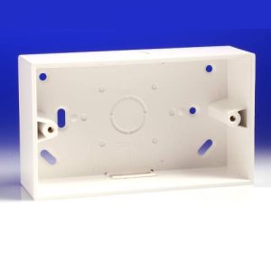 UNIVOLT 2G 44MM SQUARE BACK BOX