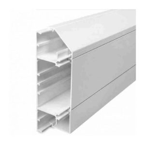 UNIVOLT ROUND TOP SQUARE BOTTOM SKIRTING TRUNKING 3MTR