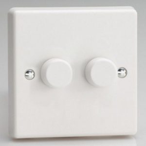VARILIGHT 2G 2W PUSH ON/OFF 250W DIMMER