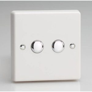 VARILIGHT 2G WHITE SLAVE DIMMER