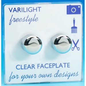 VARILIGHT FREESTYLE CLEAR SCREWLESS 2G 2W LED DIMMER
