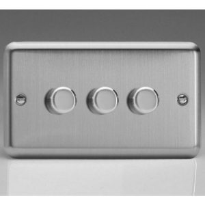 VARILIGHT 3G 300W MATT CHROME DIMMER
