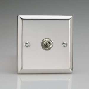 VARILIGHT 1G MIRROR CHROME TOGGLE SWITCH
