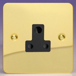 VARILIGHT GEO/BRASS 1G 5A SOCKET BL INS
