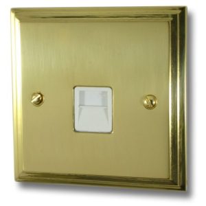VARILIGHT V/BRASS BT MASTER SOCKET