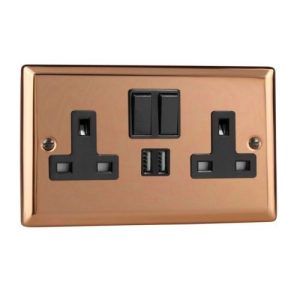 VARILIGHT POL COPPER 2G USB SOCKET