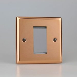 VARILIGHT POL COPPER 1G 1-MOD EURO DATA GRID PLATE
