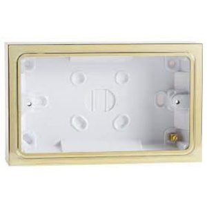 VARILIGHT 2G BRASS SURFACE PATTRESS