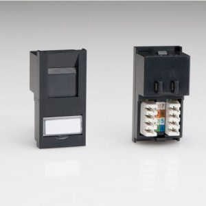 VARILIGHT RJ45 CAT 5E BLACK MODULE