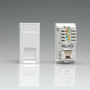VARILIGHT RJ45 CAT 5E WHITE MODULE